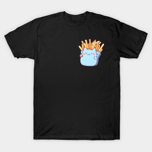 French Fries Cat Cute-Kawaii T-Shirt